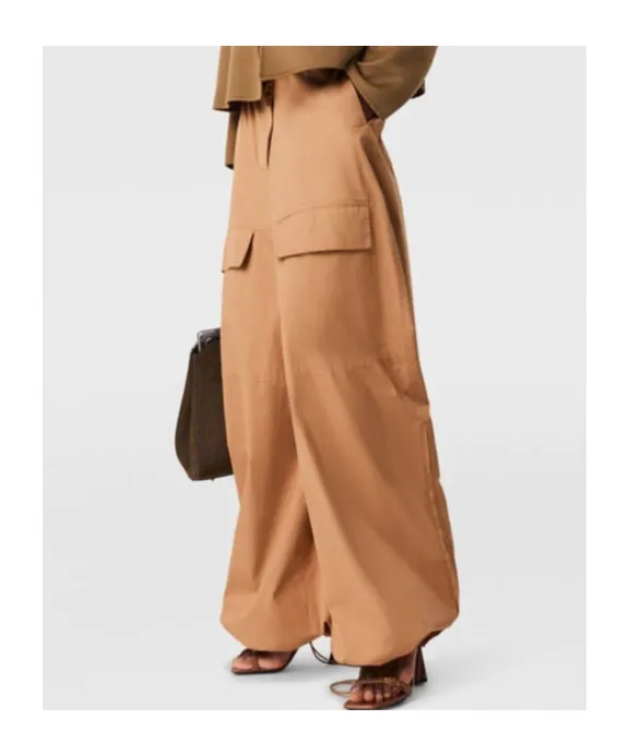 Stella Mccartney Wide-Leg Cargo Trousers