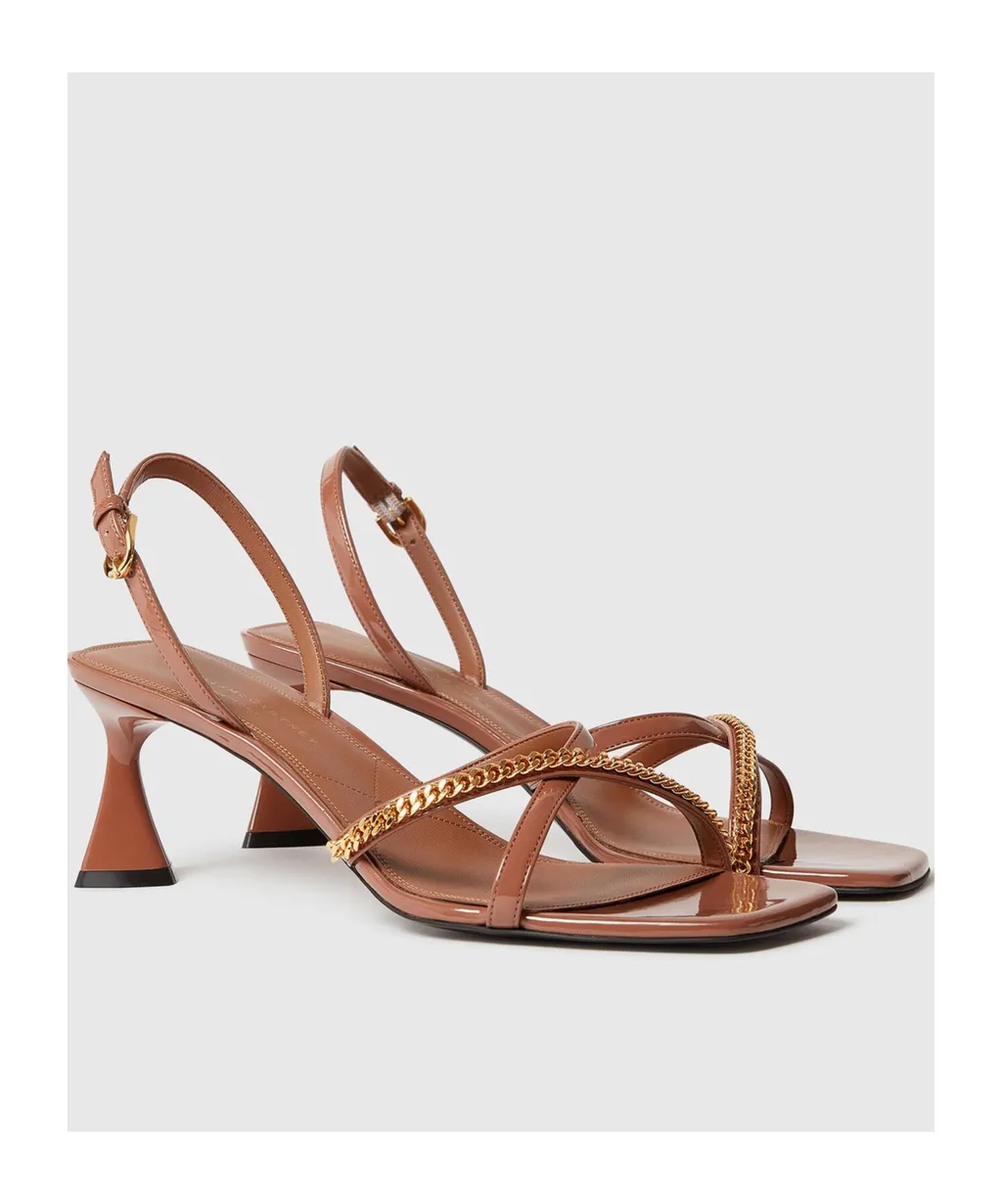 Elsa Patent Kitten Heels