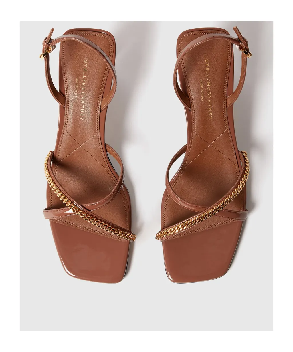 Elsa Patent Kitten Heels
