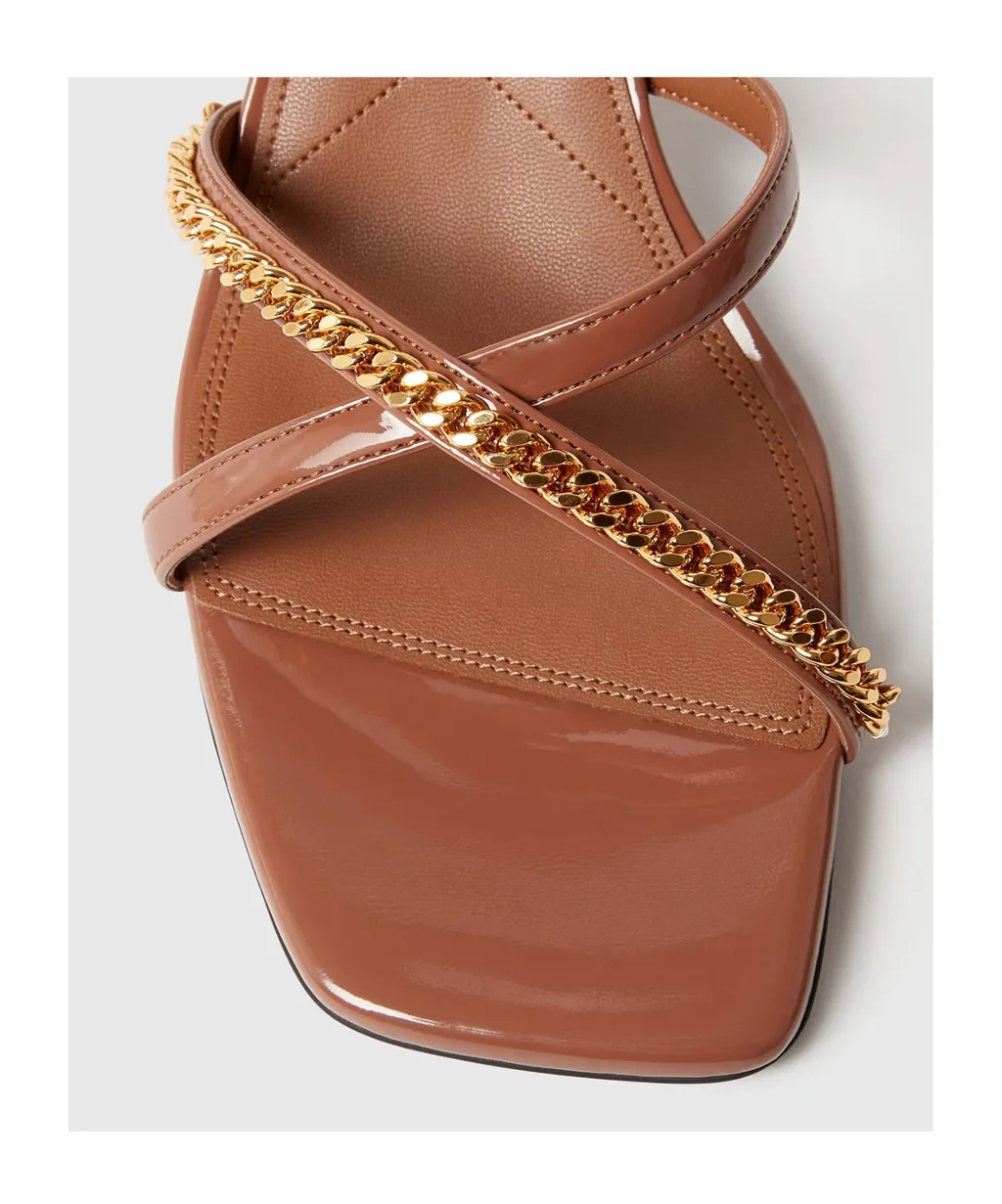 Elsa Patent Kitten Heels