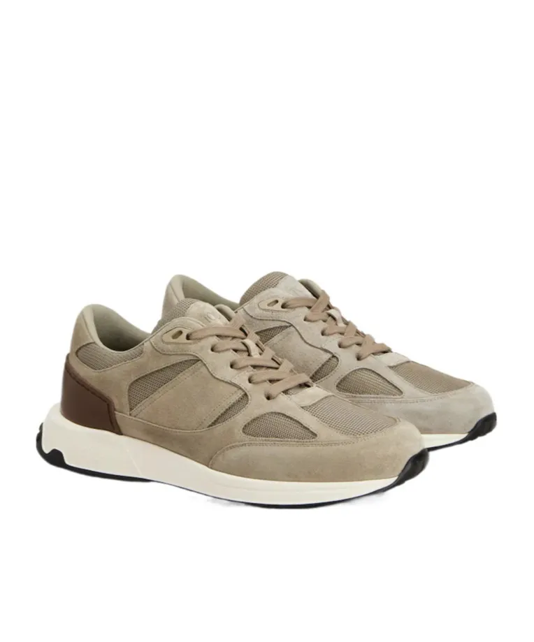 Tod's Panelled Lace-Up Sneakers
