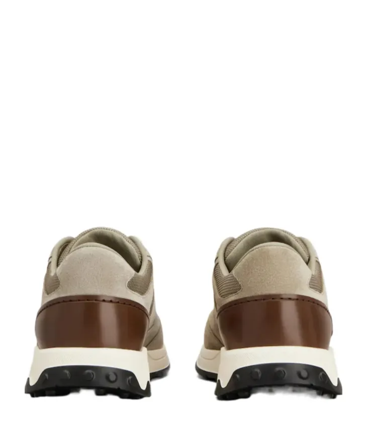 Tod's Panelled Lace-Up Sneakers