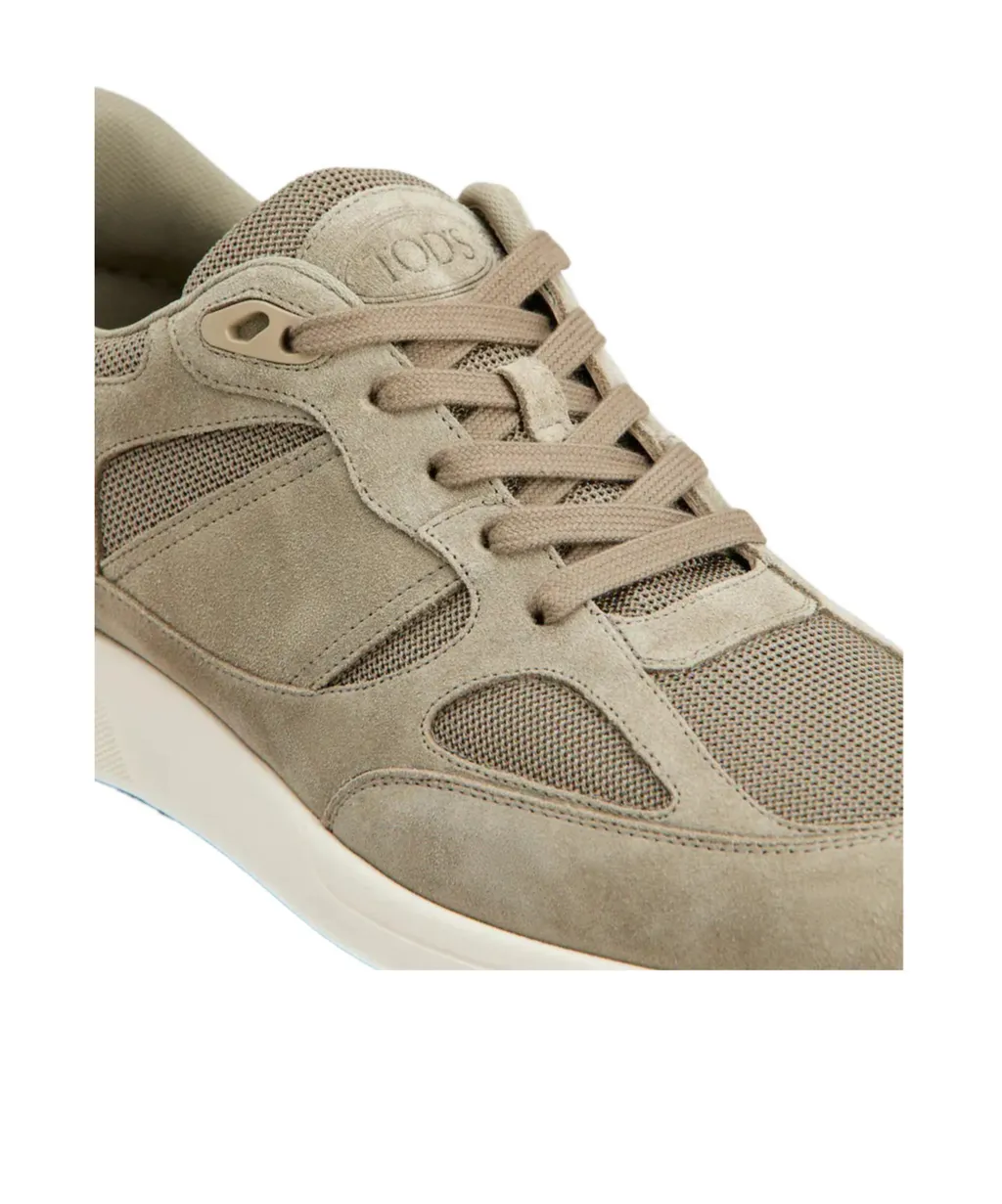Tod's Panelled Lace-Up Sneakers