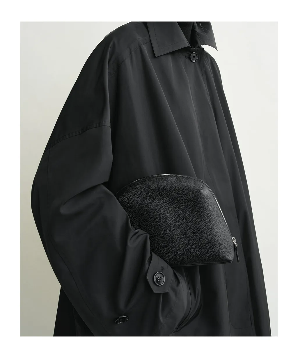 Medium Grained Leather Clutch