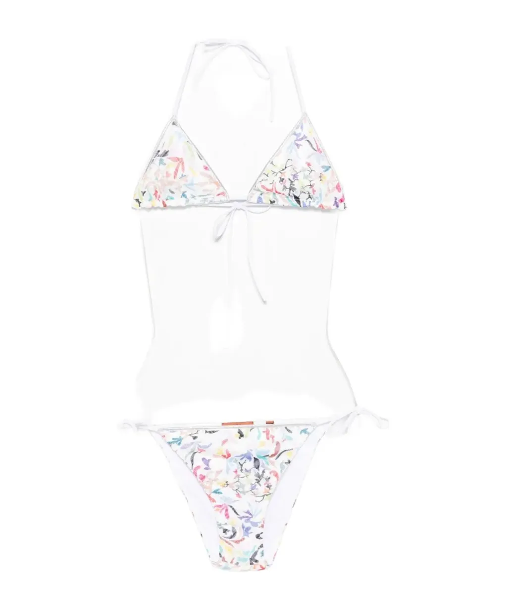 Floral-Print Bikini