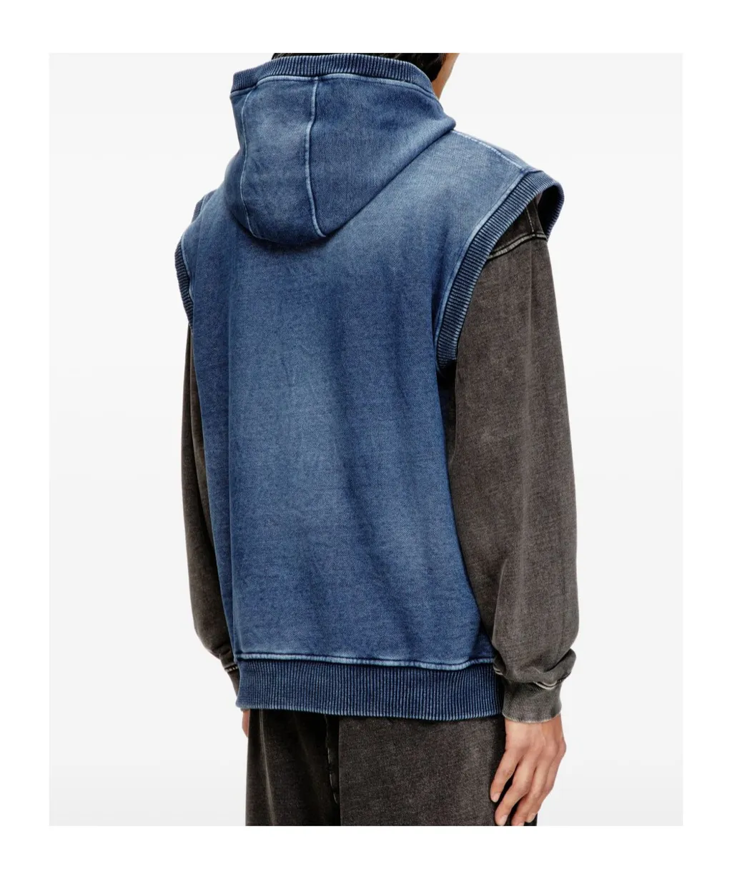 S-Hakel Logo-Detail Zip-Up Hoodie