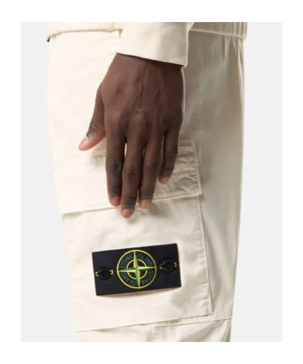 Stone Island Elasticated Waistband Cargo Pants