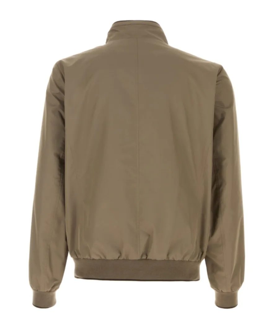 Moorer Zipped Bomber Jacket