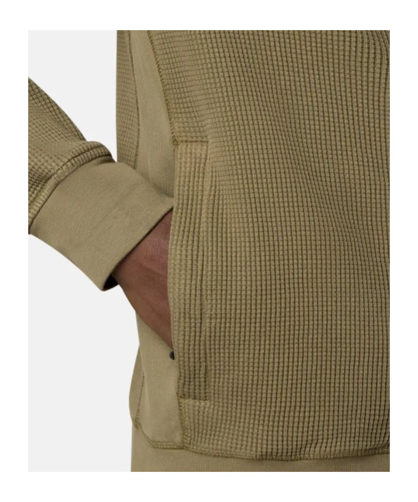 Stone Island Logo Patch Zip-Up Hoodie