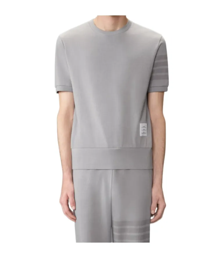 Thom Browne Jersey 4-Bar T-Shirt