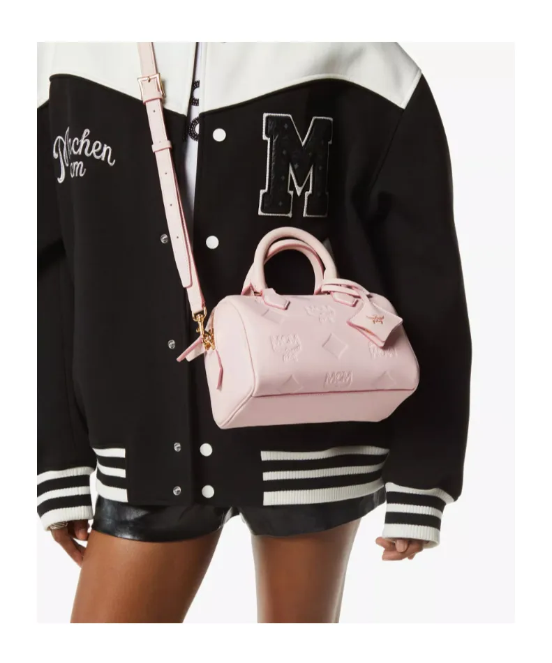 Mcm Boston Ella Zip-Up Tote Bag