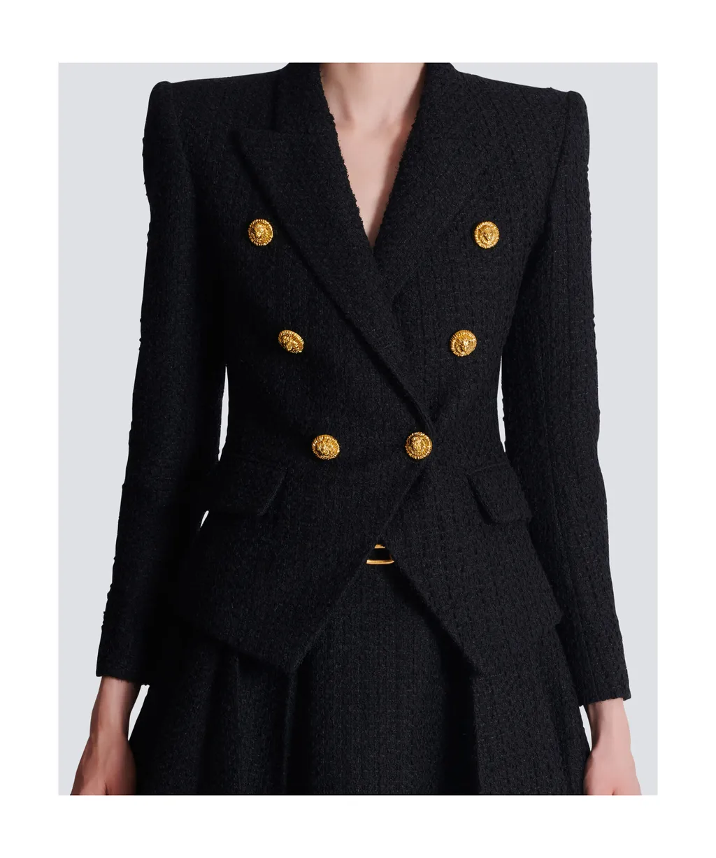 Balmain 6-Buttons Tweed Jacket