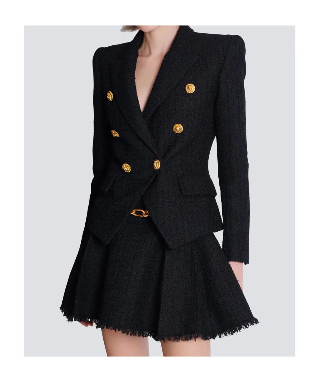 Balmain 6-Buttons Tweed Jacket