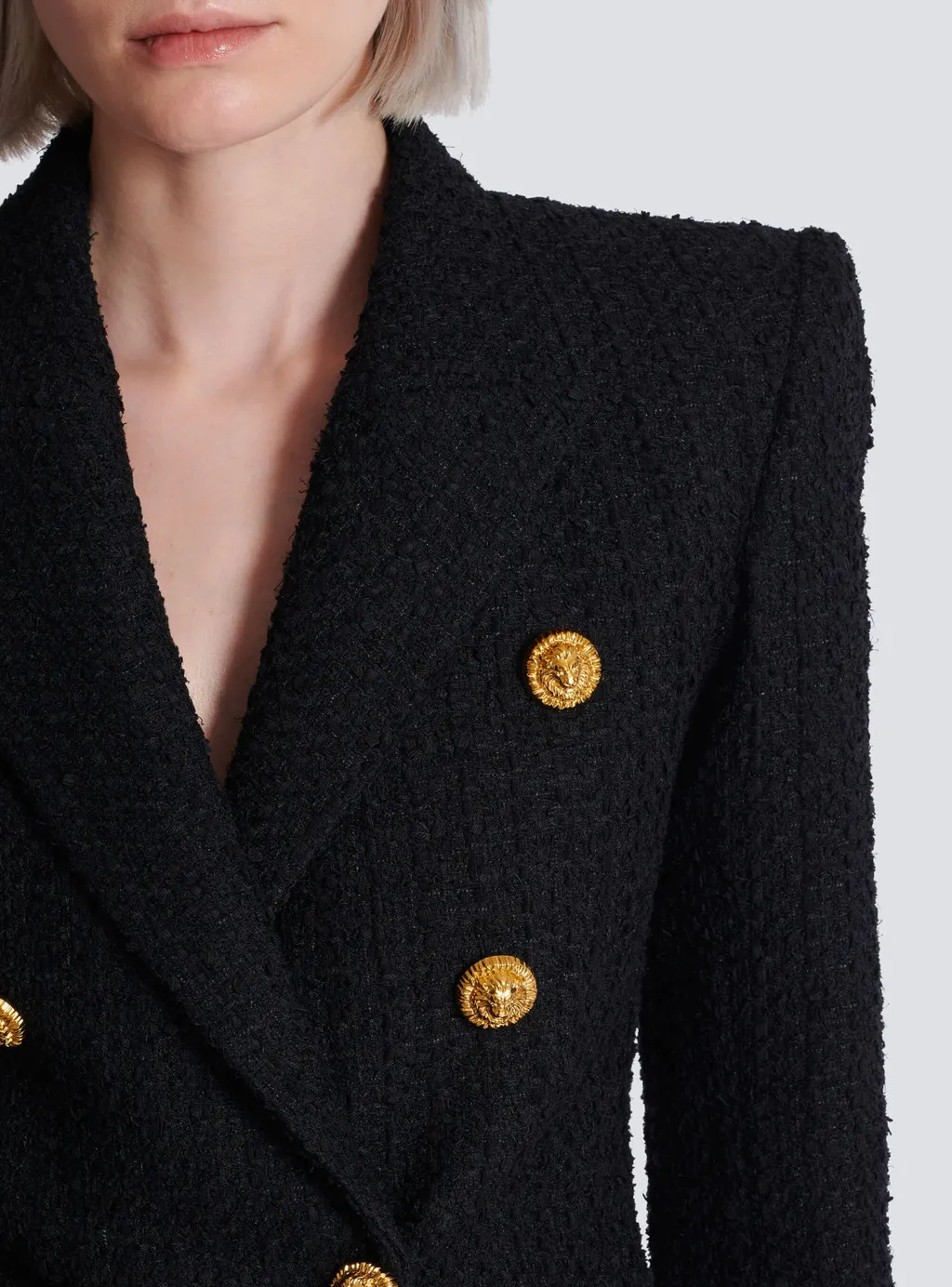 Balmain 6-Buttons Tweed Jacket