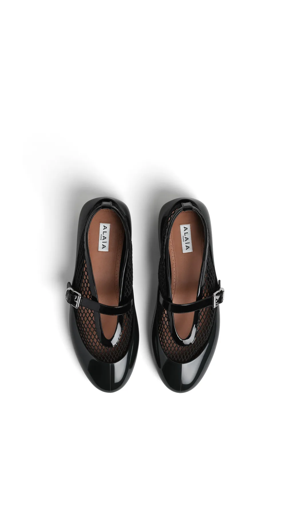 AlaÏA Shiny Ballet Flats