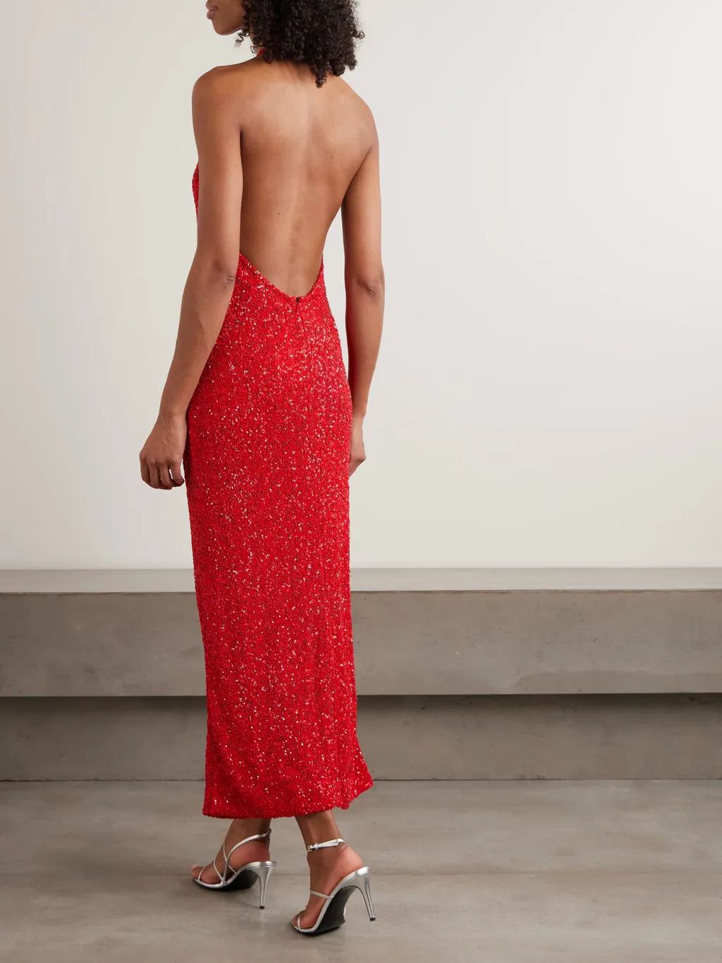 Colette Sequin Maxi Dress