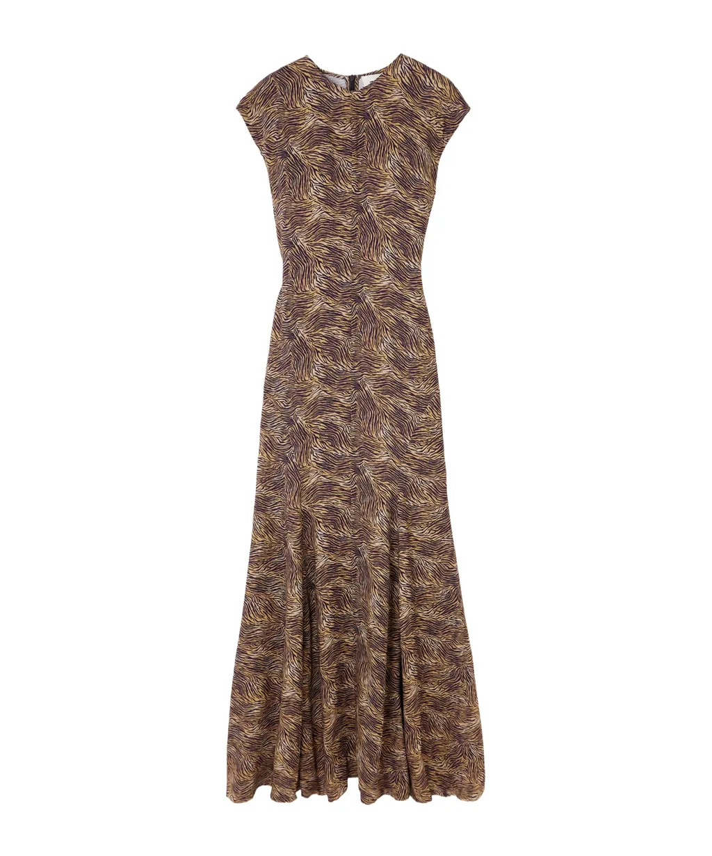 Vanja Zebra Print Dress