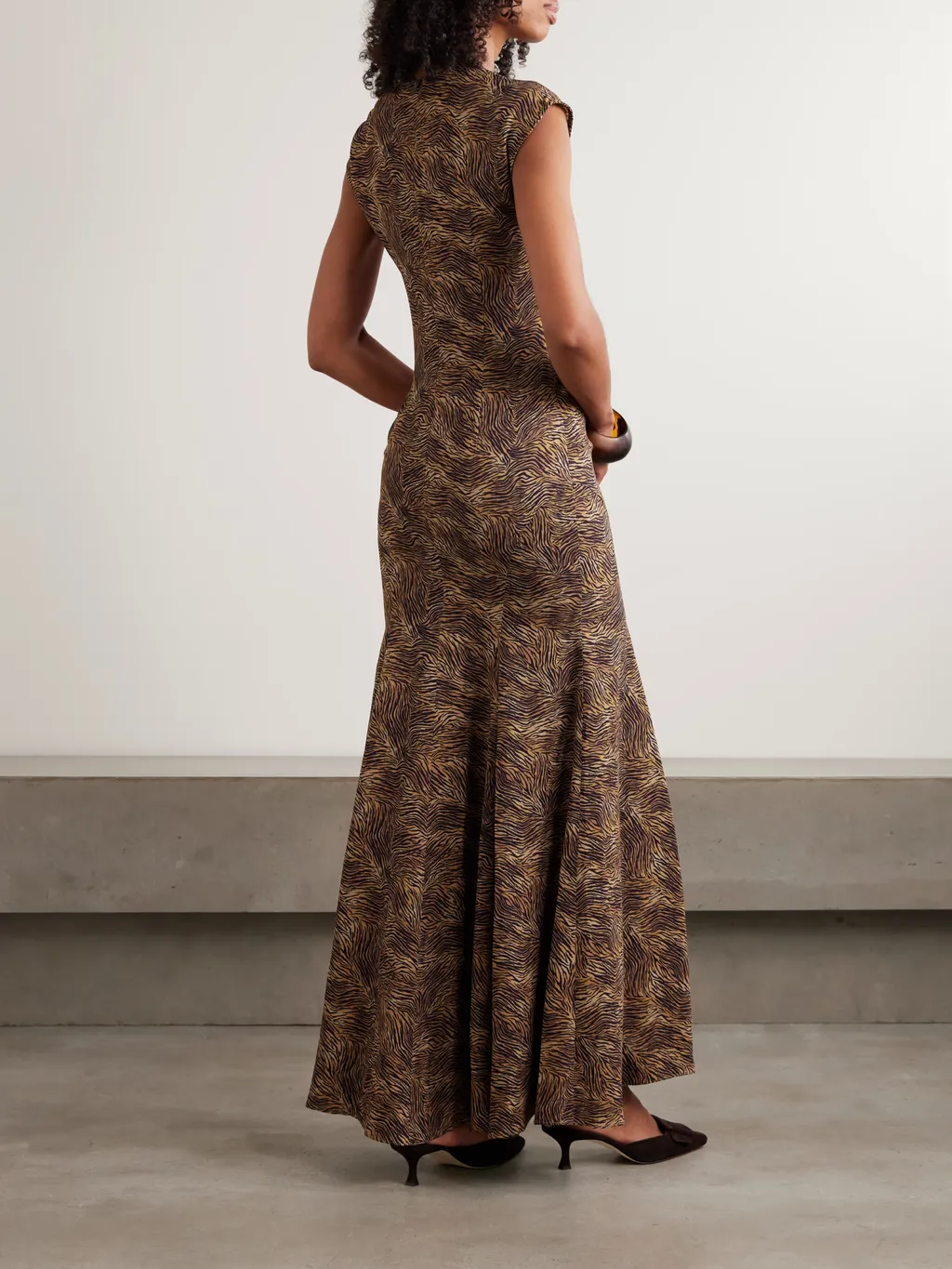 Vanja Zebra Print Dress