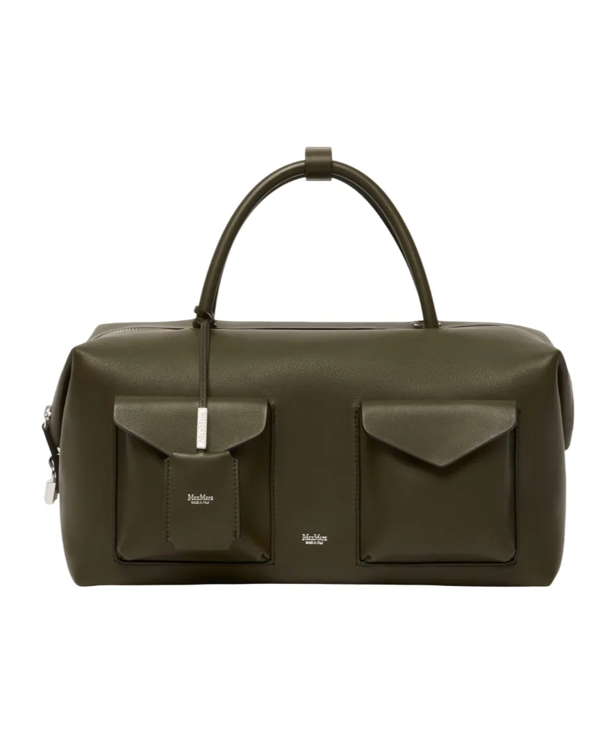 Large Shoulder Bag With Pockets