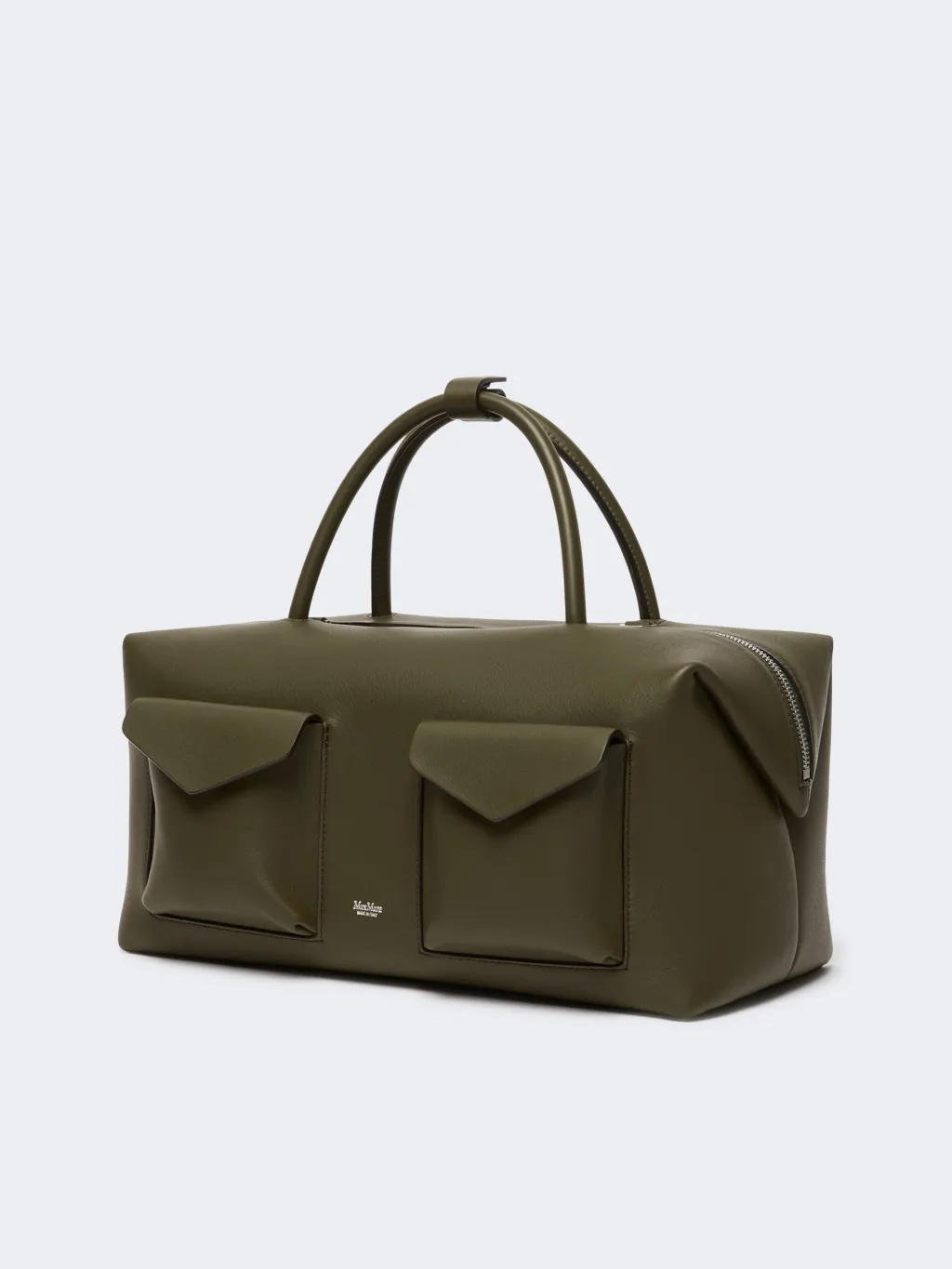 Large Shoulder Bag With Pockets