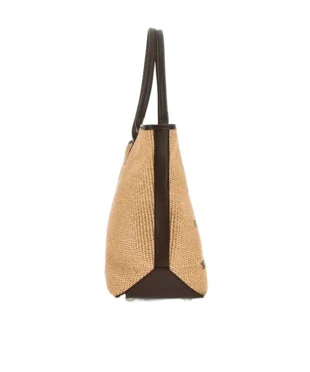 Hogan Logo Detail Top Handle Bag