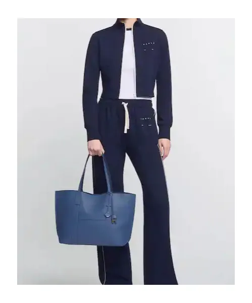 Hogan Hanging Accent Script Top Handle Bag