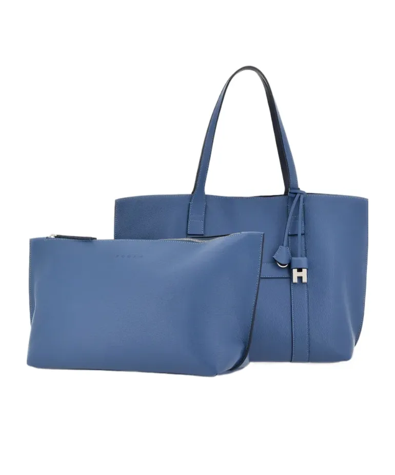Hogan Hanging Accent Script Top Handle Bag