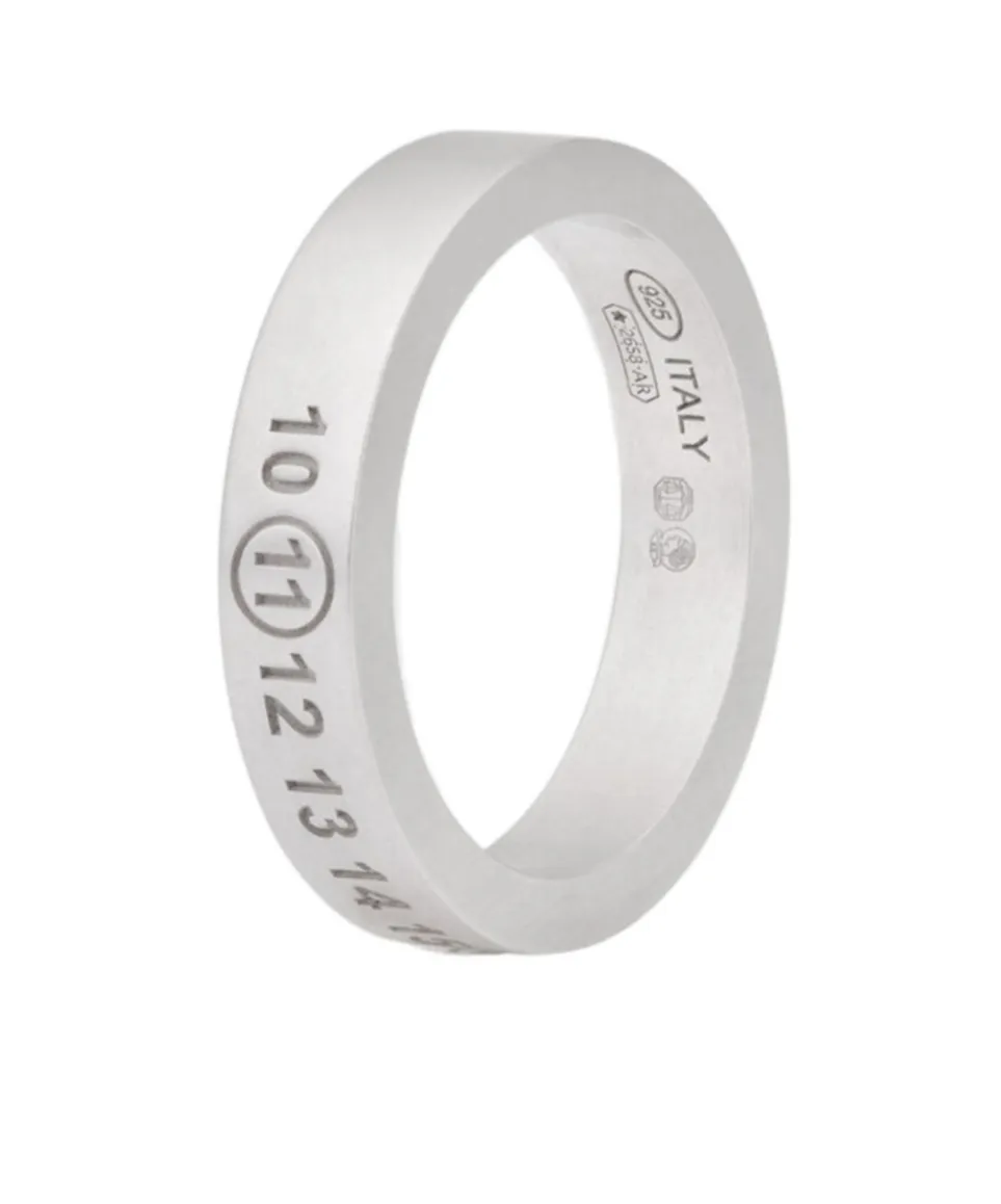 Maison Margiela Engraved Detail Ring