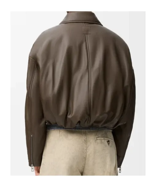 Biker Jacket In Nappa Lambskin