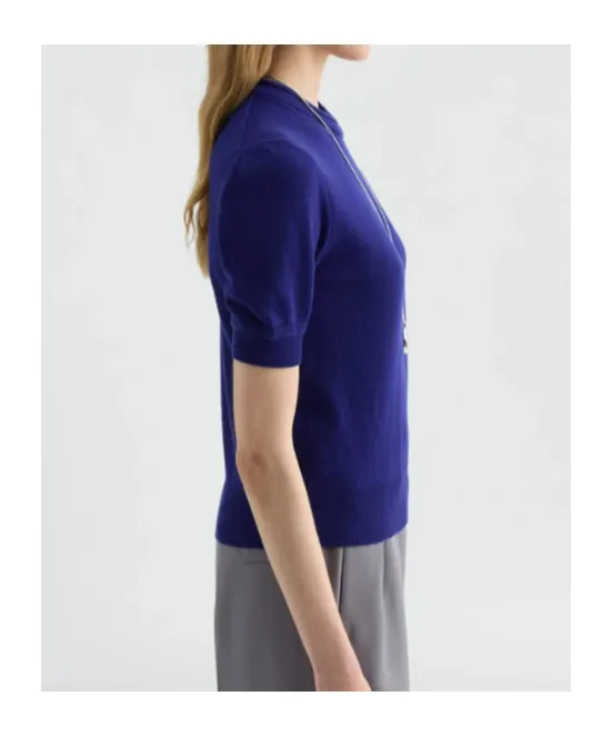 Jil Sander Ribbed T-Shirt
