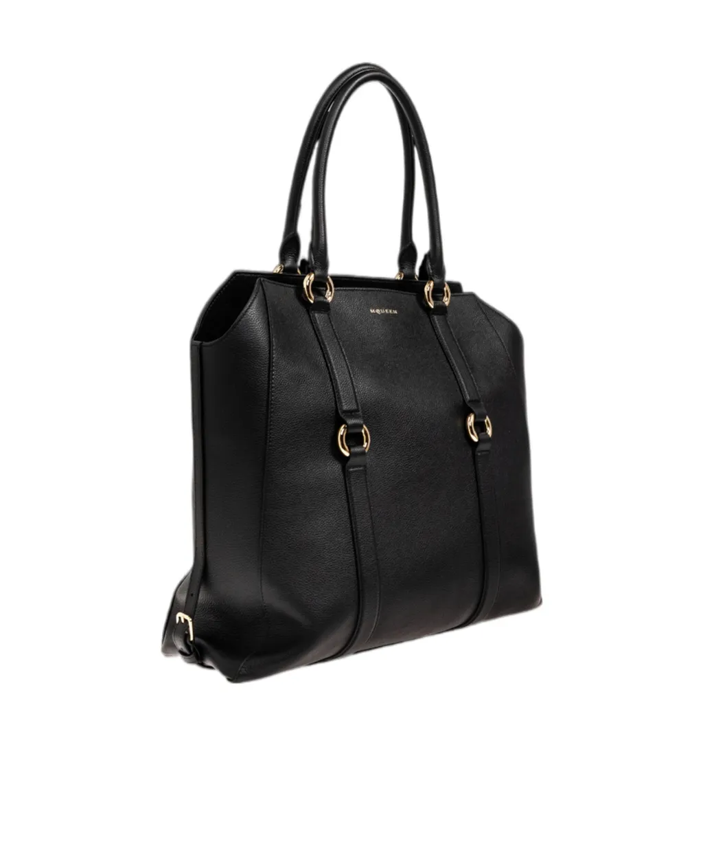 Alexander Mcqueen Farringdon Structured Tote Bag
