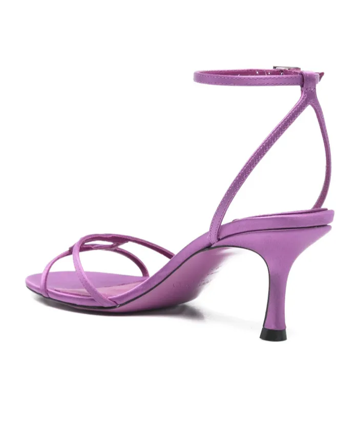 Round-Toed High-Heeled Sandals