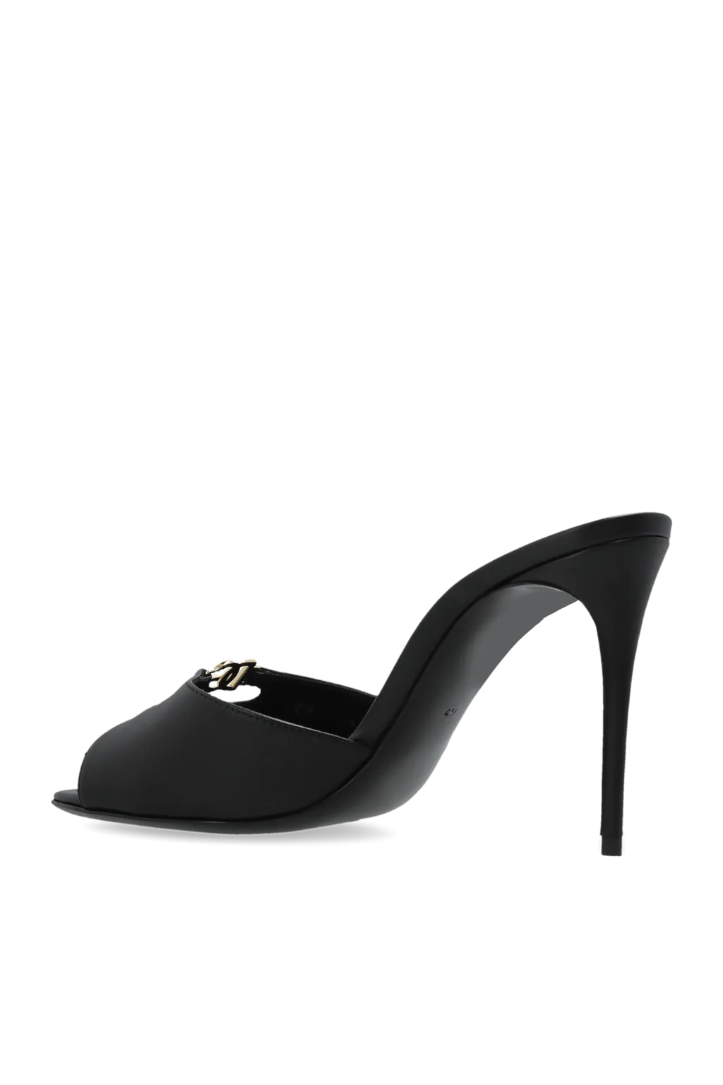 Dolce & Gabbana Logo Plaque Slip-On Mules