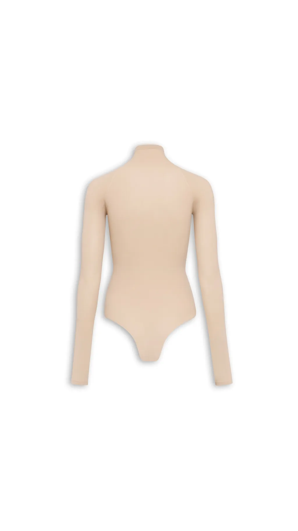 High Neck Second-Skin Knit Bodysuit
