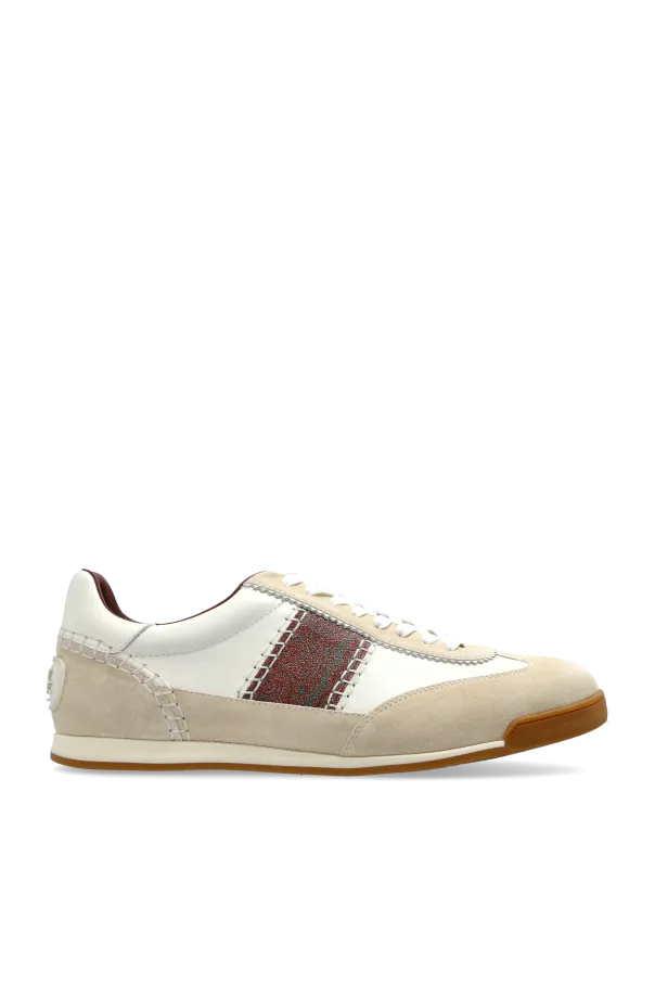 Etro Panelled Lace-Up Sneakers