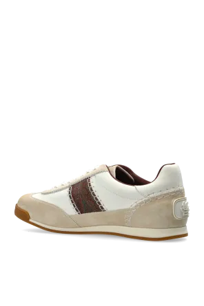 Etro Panelled Lace-Up Sneakers
