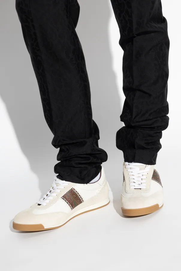 Etro Panelled Lace-Up Sneakers