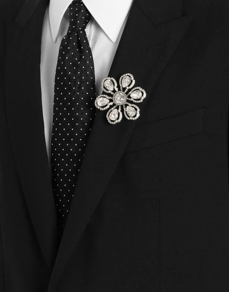 Dolce & Gabbana Sartoria Floral Brooch