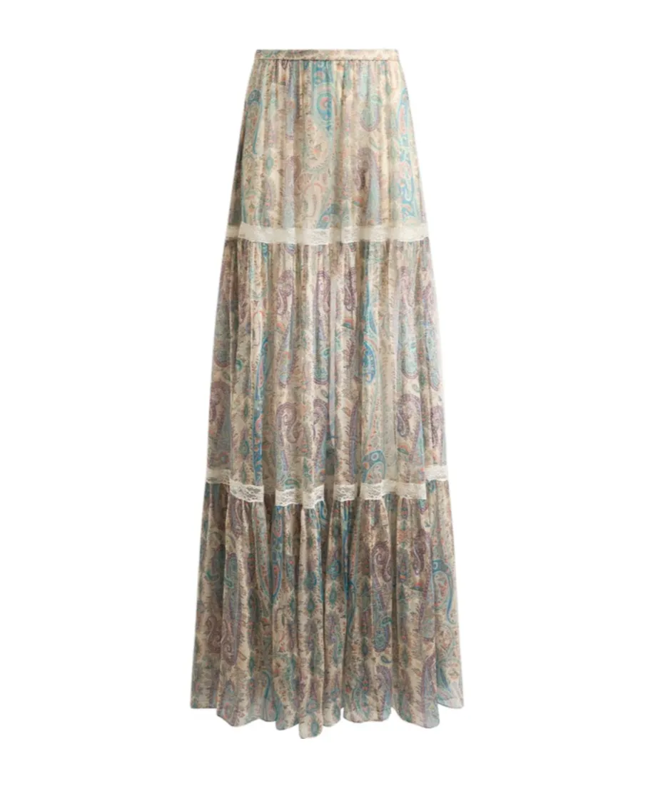 Etro Pattern-Printed Skirt