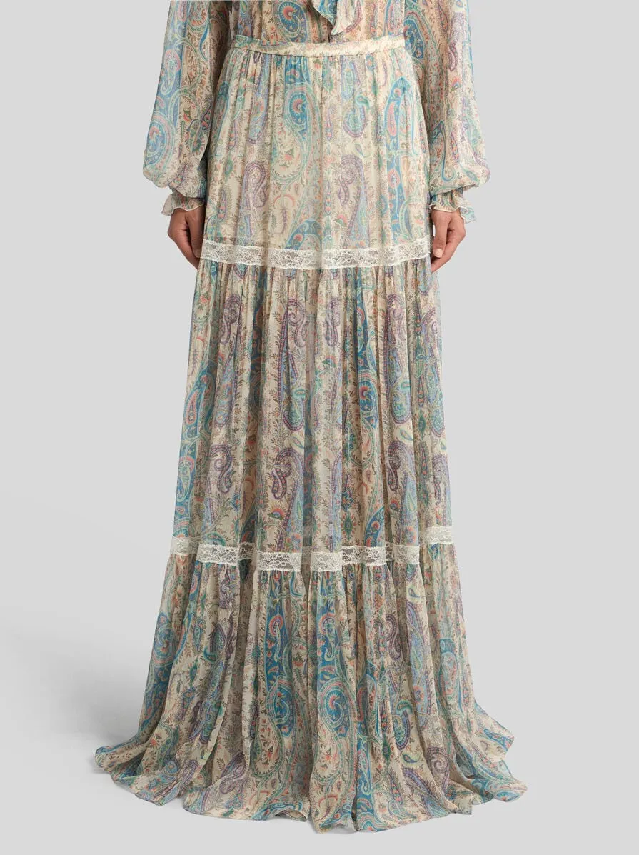 Etro Pattern-Printed Skirt