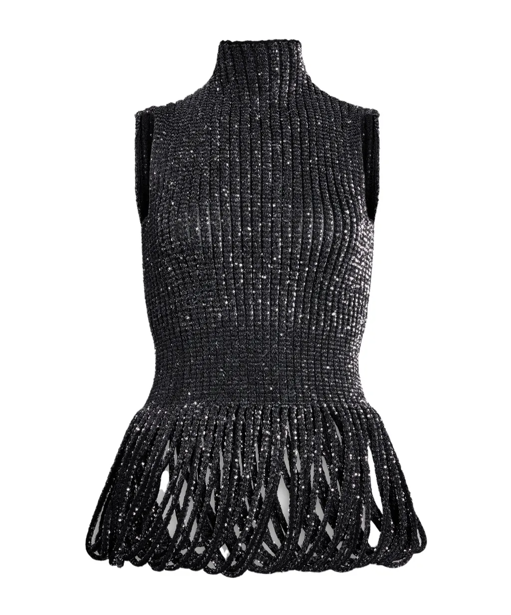 AlaÏA Sequin Knitted Top