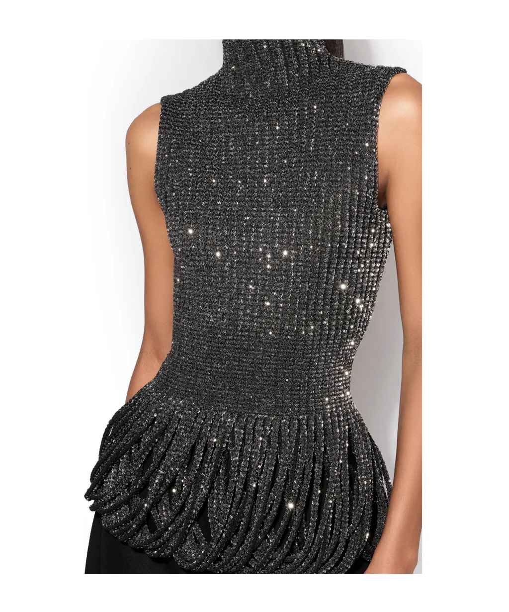 AlaÏA Sequin Knitted Top