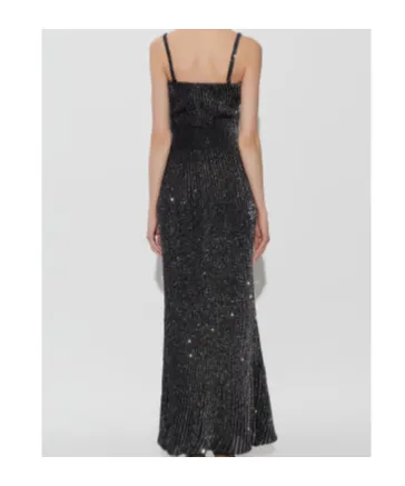 Alaa Sequin Knit Dress