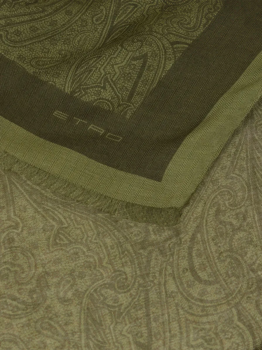 Etro Paisley-Pattern Scarf