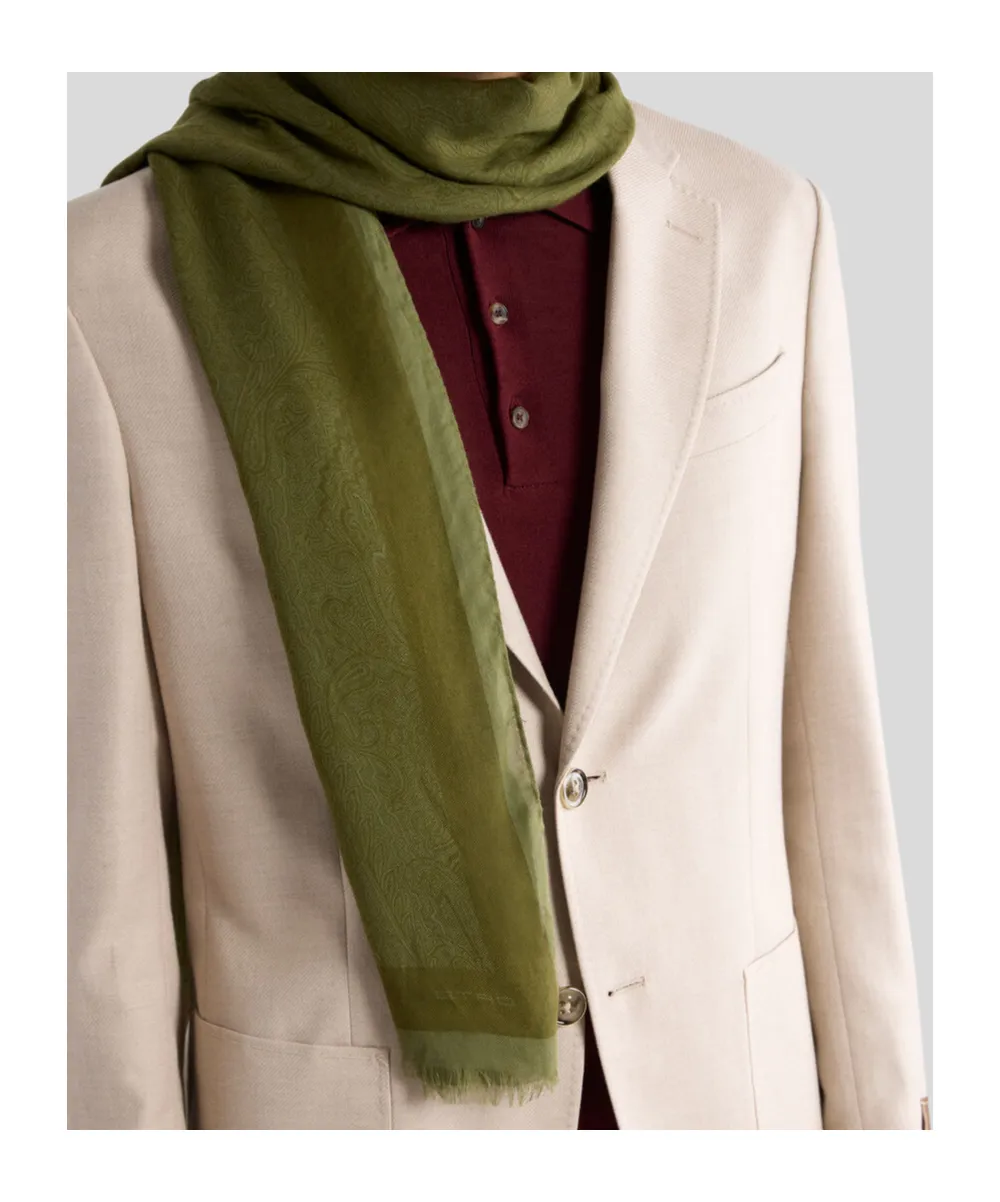 Etro Paisley-Pattern Scarf