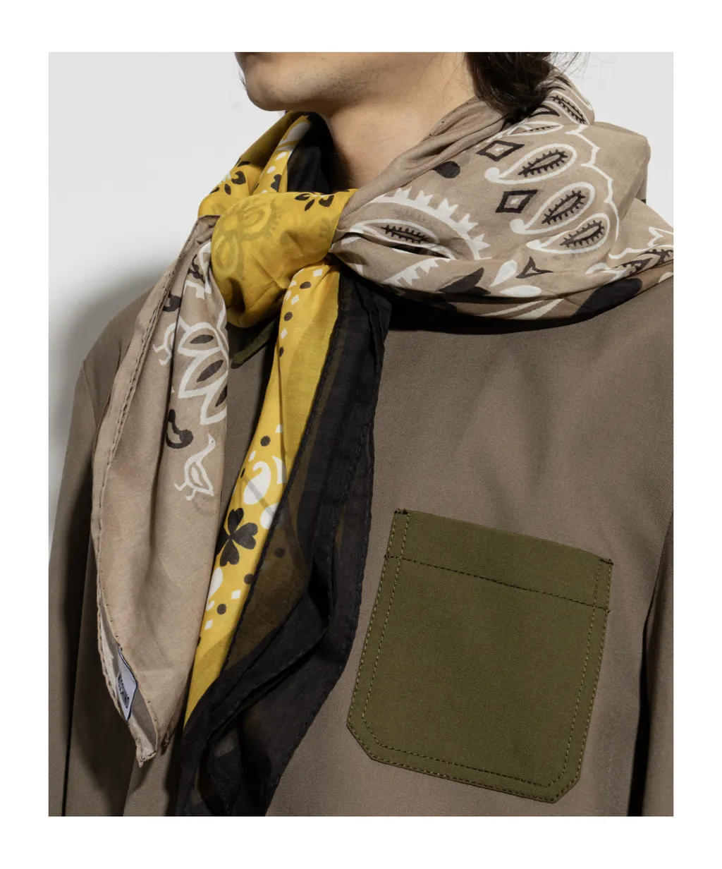 Moschino Logo Printed Scarf