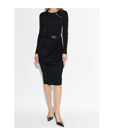 Tom Ford Decorative Waistband Dress
