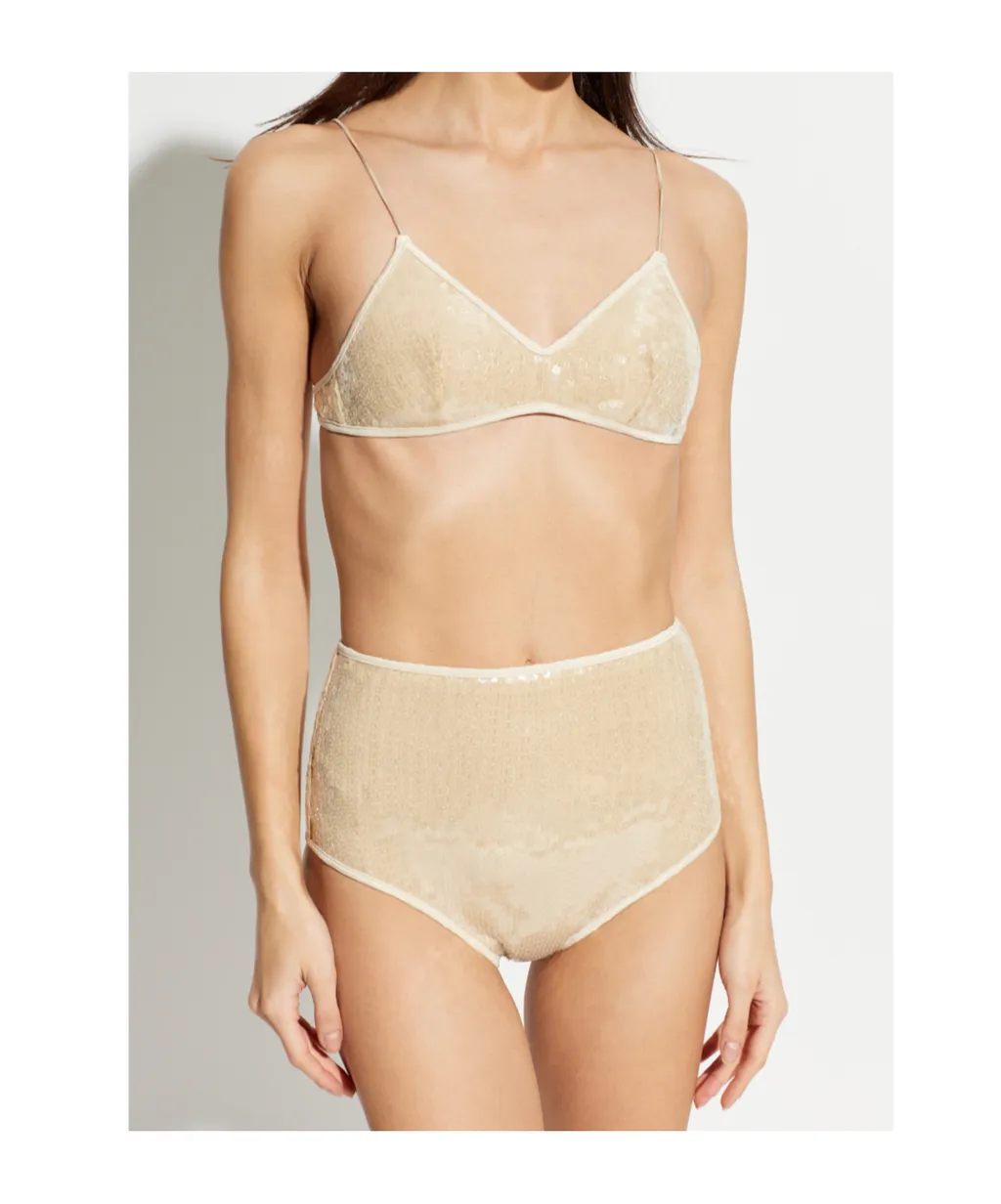 OsÉRee Squinned Two Piece Swimsuit