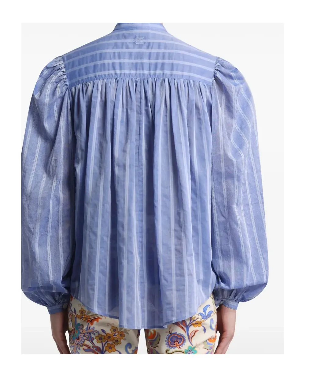 Striped Voile Shirt