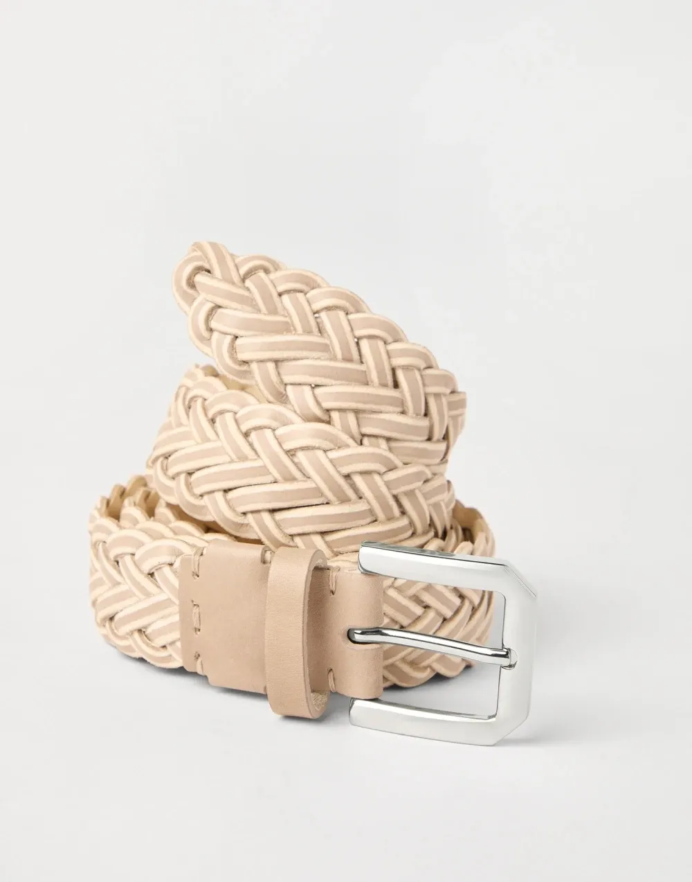 Braided Two-Tone Belt